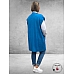 NO.1 BY OX Cardigan Mouwloos Clear Blue
